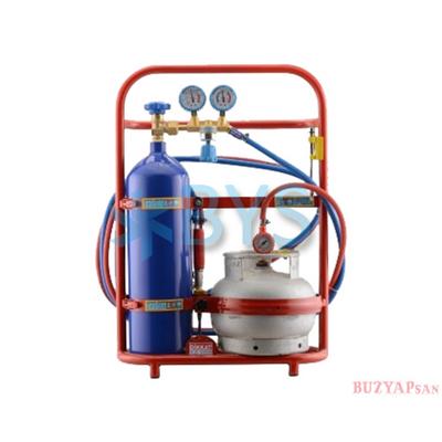 Oksijen Kaynak Seti 6 Lt Lüx Yedek Uçlu (Aygaz Tüplü)