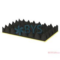 334 Akustik Piramit Bantlı 50 Dns İzole 1x1 Mt