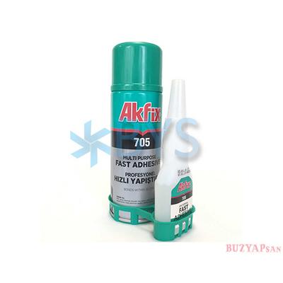 Akfix 705 Küçük Profesyonel Hızlı Yapıştırıcı - 200 ml 50 gr