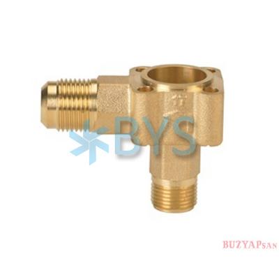 Danfoss TE 5 Valf Gövdesi Rakorlu 90 Derece 1/2 - 5/8 067B4013
