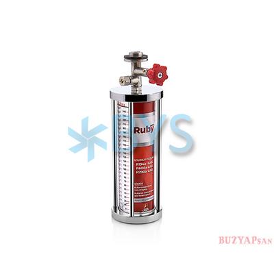 Ruby Gaz Şişesi R600a /  R290a Ayarlanabilir Vanalı