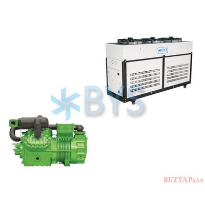 5hp (-) Bitzer Kompresörlü Alçak Basınç Soğutma Dış Ünite 380V R404a