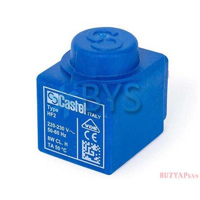 Castel Solenoid Valf Bobini HF2 220V (9300/RA6)