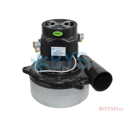 Süpürge Motoru Model EM 70 İki Fanlı Egzostlu 220V 1400 Watt