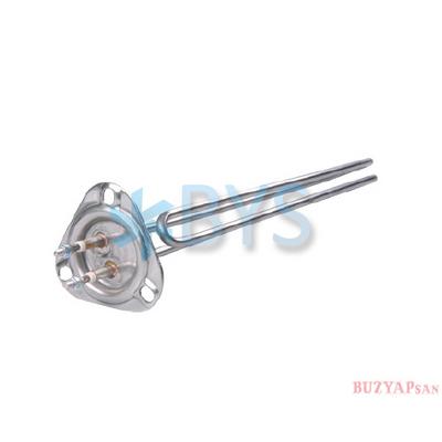 Endüstriyel Bulaşık Makinesi Isıtıcı 220V 2800W Küçük Üçgen Flanş