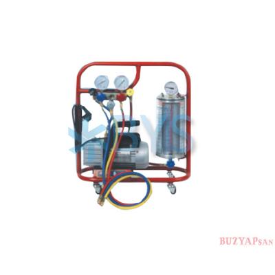 Gaz Şarj İstasyonu Vakum Pompalı 1 Kg Dereceli
