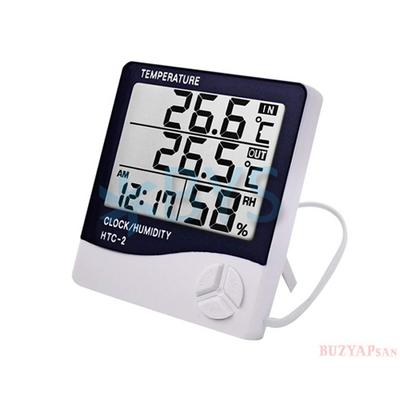 Higrometre Dijital HTC-2  -50/+70 Termometre 