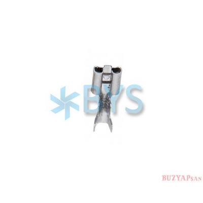 Kablo Soketi Küçük 4,8 mm Krom 500 lü Paket (9180)