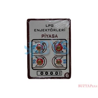 Piyasa (4-5 Lokma) Lpg Enjektör Takımı