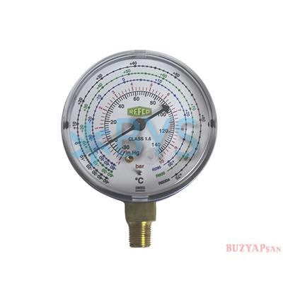 Refco M2-250-DS Alçak Basınç R290/R600 Manometre Saati