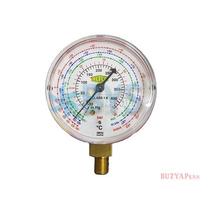 Refco M2-500-DS Yüksek Basınç R22-134-404 Manometre Saati