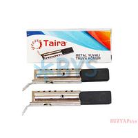 Taira Metal Yuvalı Truva Kömür 2 li  (L17046P)