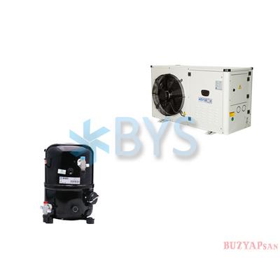 1hp (-) Tecumseh Kompresörlü Alçak Basınç Soğutma Dış Ünite 220V R404a