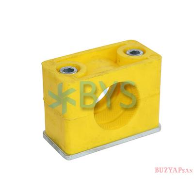 Tekli Bakır Boru Kelepçesi Çift Vidalı 22 mm