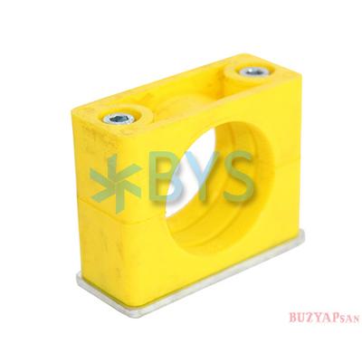 Tekli Bakır Boru Kelepçesi Çift Vidalı 54 mm