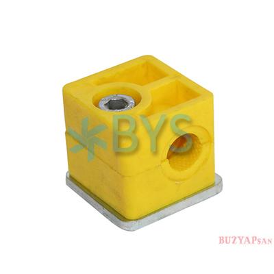 Tekli Bakır Boru Kelepçesi Tek Vidalı 12 mm
