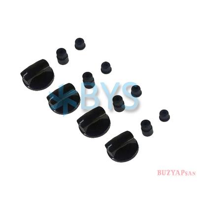Üniversal Düğme Takımı Siyah (TPX50)