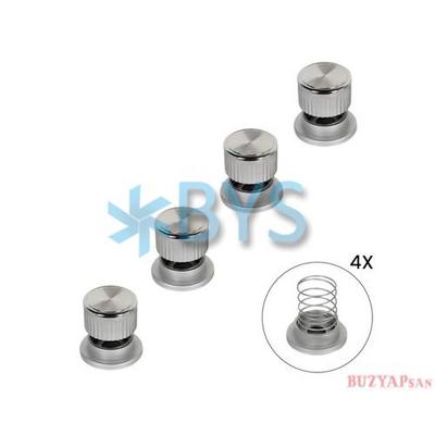 Üniversal Düğme Takımı Yaylı İnox (TPX69)