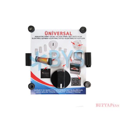 Üniversal Tek Düğme Takımı Siyah (MP140S)