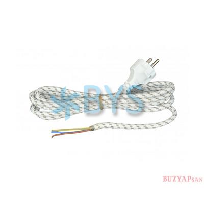 Ütü Kablosu 2.5 Mt (3x1) Silikonlu 1. Kalite