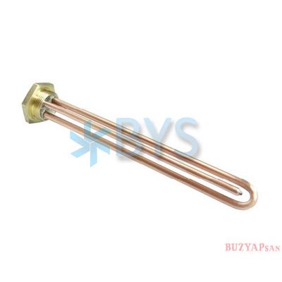 1-1/4 İnç Vidalı Termosifon Isıtıcı Bakır 2000W 220V