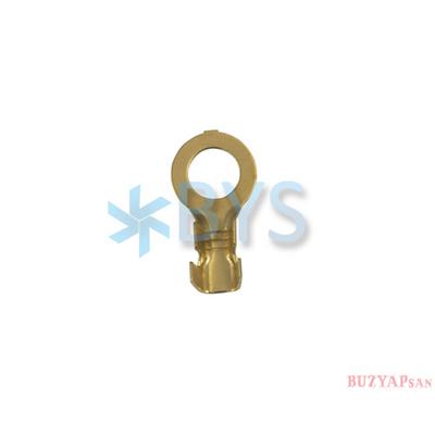 Kablo Soketi Yuvarlak 4 mm Sarı 500 lü Paket (9185)