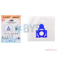 Arçelik TT 635 Elyaf (SMS) Torba 5 li Paket (Plastik Mavi Ağız)