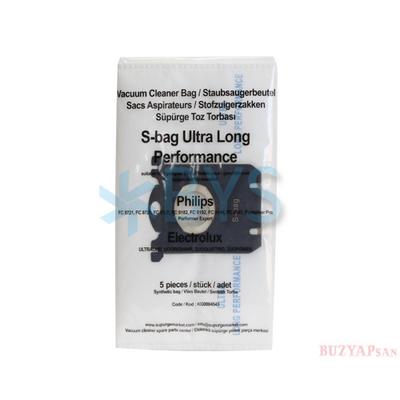 Philips S Bag Ultra Long İthal A Kalite Elyaf (SMS) Torba 5 li Paket (Karton Mavi Ağız)